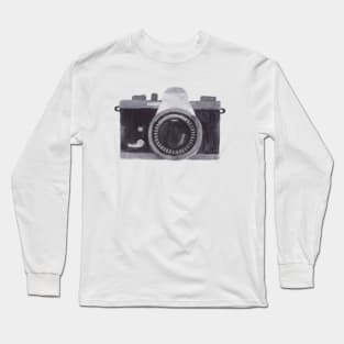 Watercolor Camera Long Sleeve T-Shirt